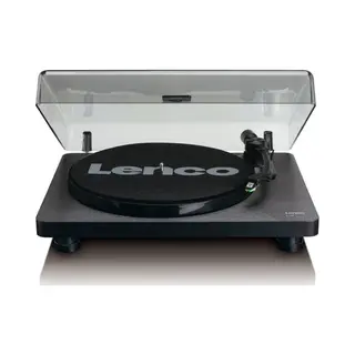 Lenco L-30BK Plattenspieler Audio-Plattenspieler mit Riemenantrieb Schwarz Halbautomatisch