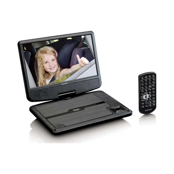 Lenco Dvp-901 Tragbarer Dvd-Player Tischgerät 22,9 cm (9") Schwarz thumbnail