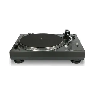 Lenco L-3808 Black Draaitafel met directe aandrijving Zwart