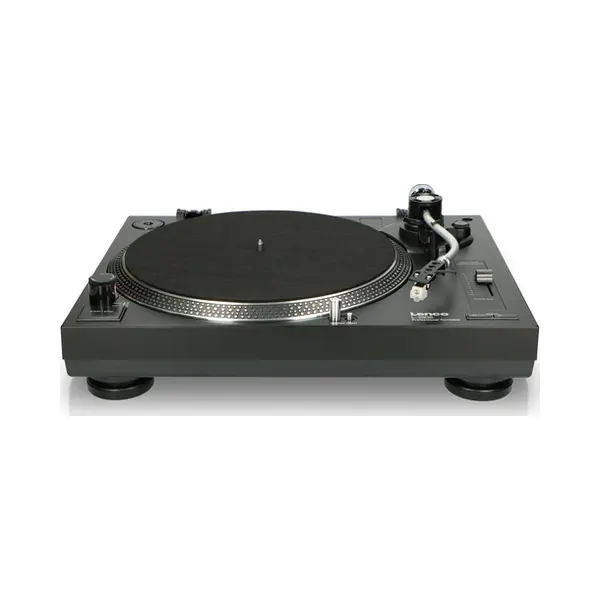 Lenco L-3808 Black Draaitafel met directe aandrijving Zwart thumbnail
