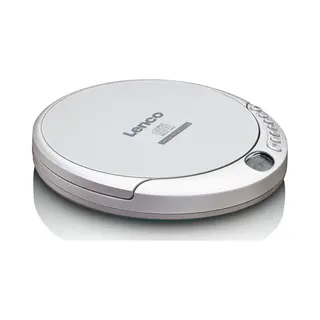 Lenco Cd-201 Cd-Player Tragbarer Cd-Player Silber