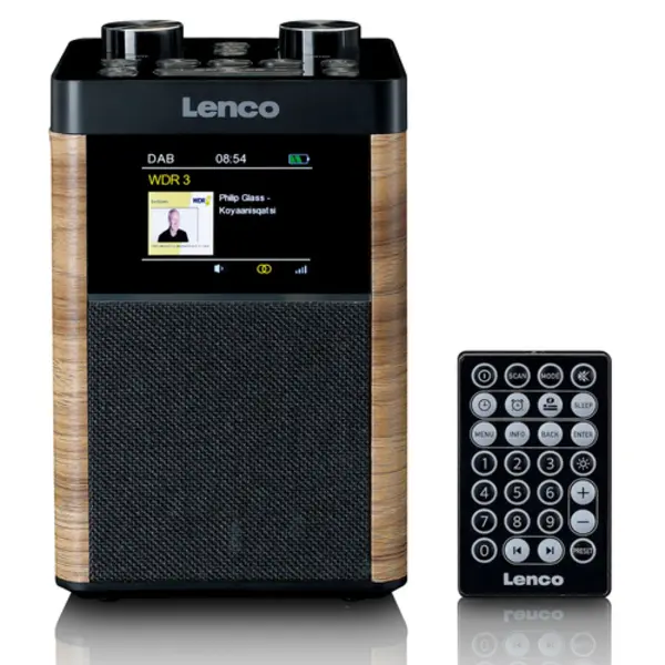 Lenco Pdr-060WD radio Persoonlijk Digitaal Hout thumbnail