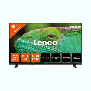 Lenco Led-4044BK - 40-Zoll Android-Smart-Tv, Full Hd, Schwarz