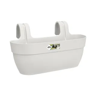 elho 8711904495497 Blumenkübel Draußen Kunststoff Weiß