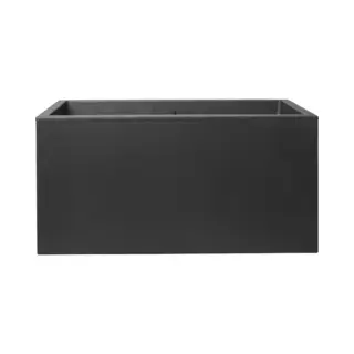 elho 8711904499624 Blumentopf Schwarz Kunststoff