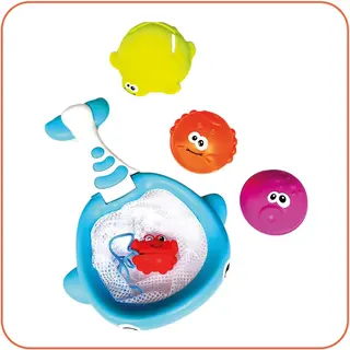 Jobber Toys Jobber Waterplay Badspeelgoed - Visnet Met Bad Dieren - Badspeeltjes