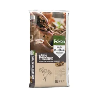 Pokon Bio Zaai- En Stekgrond - 20l - Potgrond (biologisch) - Stimuleert Wortelontwikkeling