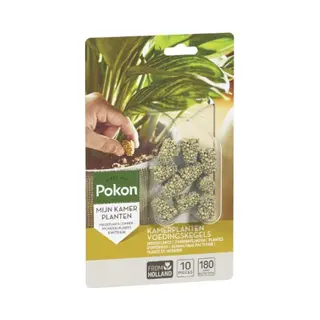 Pokon Kamerplanten Voedingskegels - 10st - Plantenvoeding - 6 Maanden Voeding