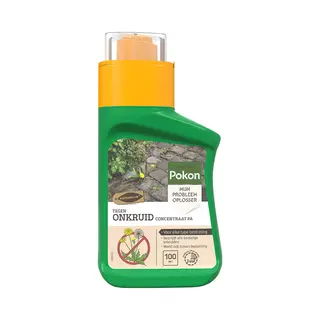 Pokon Tegen Onkruid - Concentraat - 225ml - Onkruidbestrijding - Natuurlijk - Voldoende Voor 100m²