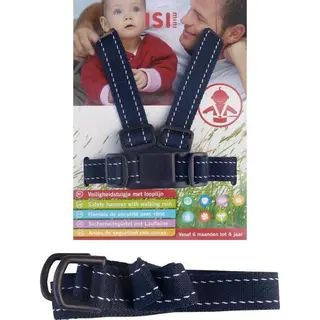 Isi Mini - Veiligheidstuigje Met Looplijn - Marine