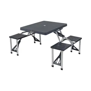 Bo-Camp - Picknicktafel Basic - Stevig En Inklapbaar - Voor 4 Personen