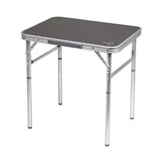 Bo-Camp 1404385 Camping Tisch Aluminium, Grau
