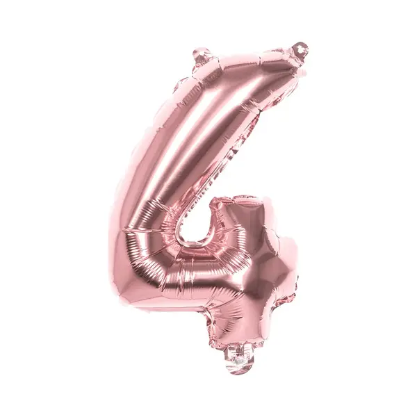 Boland - Folienballon Zahl, Größe 36 Cm, Rosegold, Zahlenballon, Ballon, Luft, Geburtstag, Jubiläum, Jubiläumsjahr, Lebensjahr, thumbnail