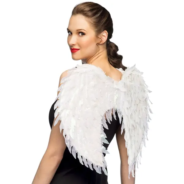 Boland - Vleugels Engel Glam Wit Wit - Volwassenen - Vrouwen - Engel - Godin - Fantasy thumbnail