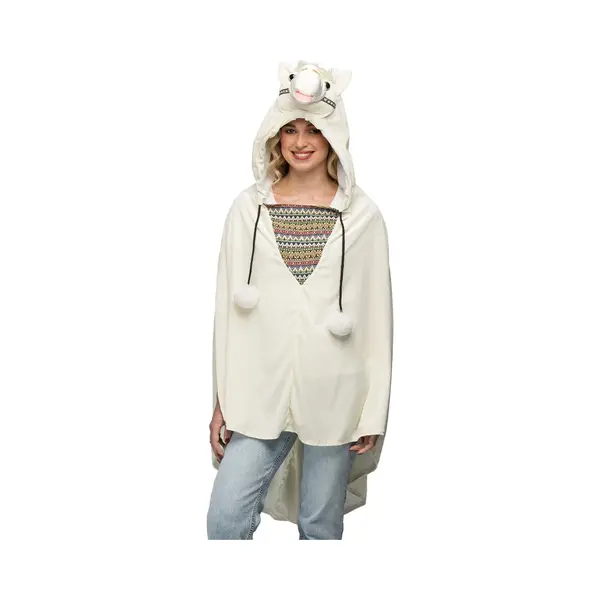 Boland - Poncho Llama - Volwassenen - - Dieren - Alpaca thumbnail