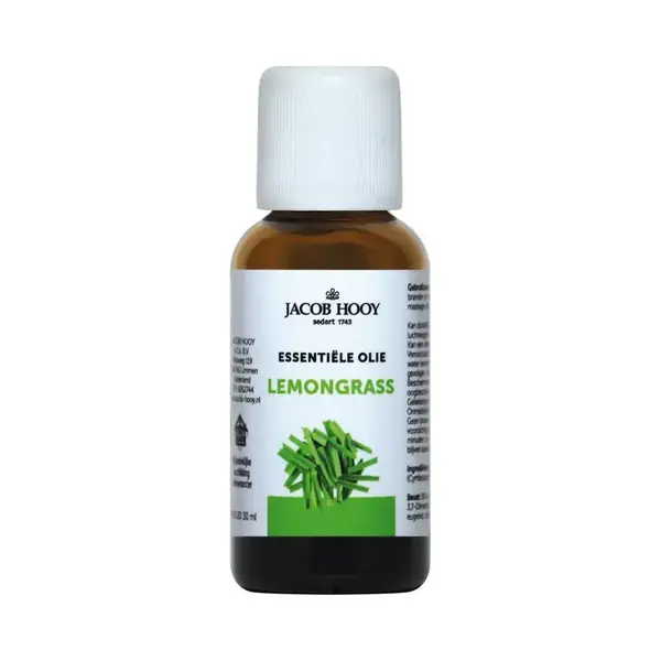 Jacob Hooy Lemongrass - 30 Ml - Etherische Olie thumbnail