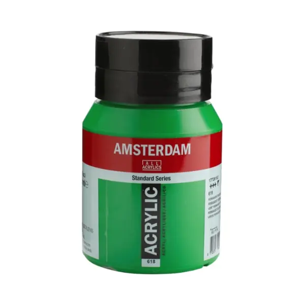 Royal Talens Amsterdam Standard Acrylfarbe 500 ml Grüner Flasche thumbnail