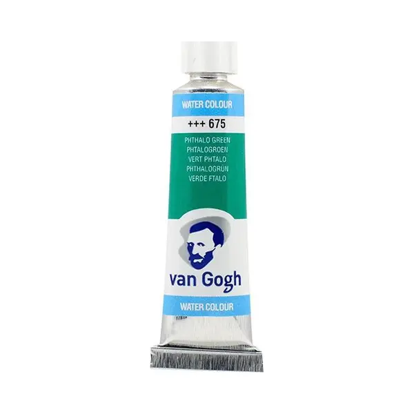 Van Gogh Aquarelverf Tube - 10 Ml 675 Phtalogroen thumbnail
