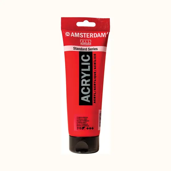 Amsterdam Standard Series Acrylfarbe Tube 250 Ml Pyrrolrot 315 (17123150) thumbnail