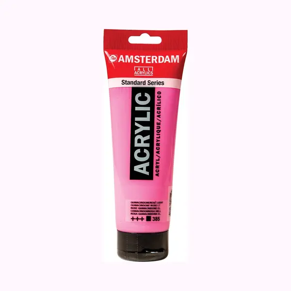 Amsterdam Standard Series Acrylfarbe Tube 250 Ml Chinacridonrosa Hell 385 (17123850) thumbnail