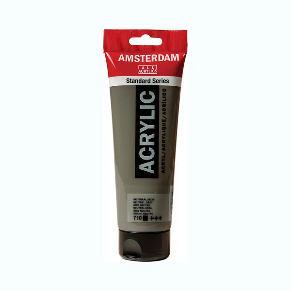 Amsterdam Standard Series Acrylfarbe Tube 250 Ml Neutralgrau 710 (17127100) thumbnail