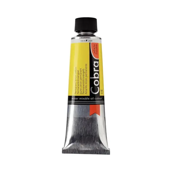 Cobra Artist Water Vermengbare Olieverf 150mL 254 Permanentcitroengeel thumbnail
