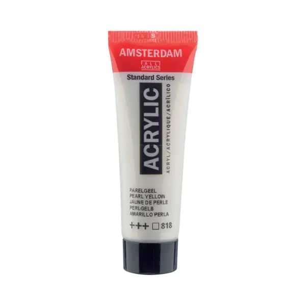 Amsterdam Standard Serie Acryl Tube 20ml Perlgelb 818 (17048180) thumbnail