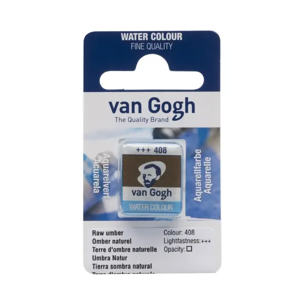Van Gogh Aquarellfarbe, Halbes Näpfchen, Umbra Natur 408 thumbnail