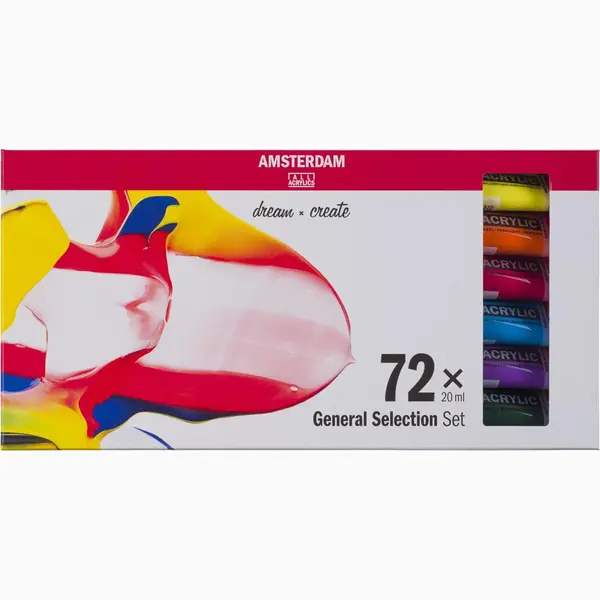 Amsterdam Standard Series Acrylfarben Set Für Einsteiger | Probierset (73 X 20 Ml Tuben) | Basis Farbauswahl thumbnail