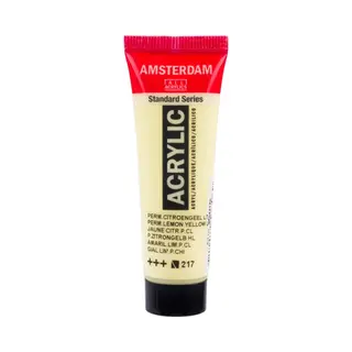 Acrylverf - 217 Permanent Citroengeel Licht - Amsterdam - 20 Ml