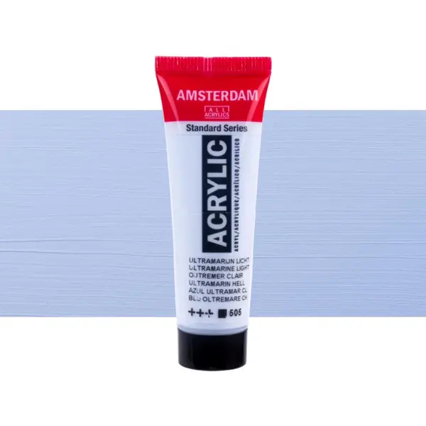 Acrylverf - 505 Ultramarijn Licht - Amsterdam - 20 Ml thumbnail
