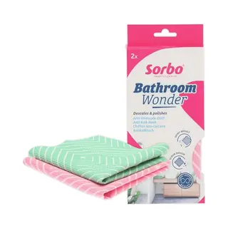 Sorbo Microvezel Anti-Kalkdoek 33x43 Cm 2 Stuks