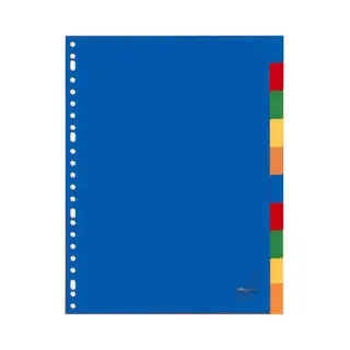 Kangaro A4 blanco Pp 120mµ assorti 23-gaats 10-delig