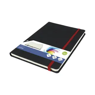 Kangaro Aquarellpapier-Buch, Din A5, 30 Blatt, Schwarz