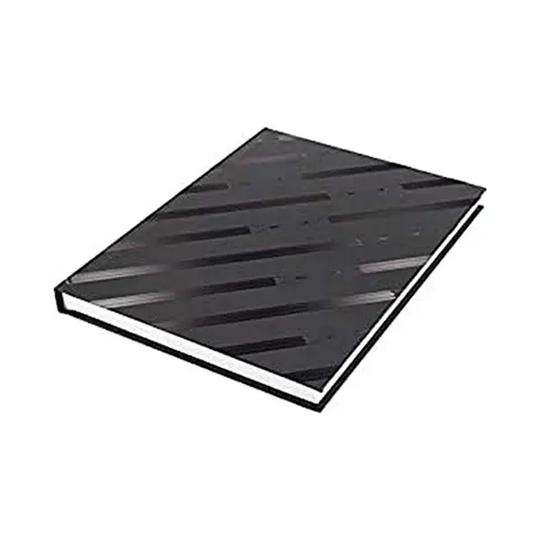 Skizzenbuch Kangaro A5 Blanko Hardcover 80 Blatt 140g Schwarzes Design, K-5585, 20.5x15.2x1.4 thumbnail
