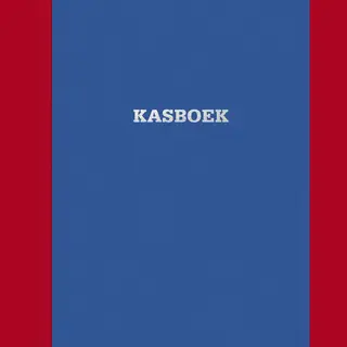 Kangaro Kasboek - 165x210mm - Blauw - Financieel Logboek - K-5110