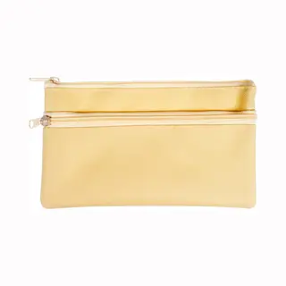 Kangaro Schlamper-Etui, Eckig, Pastellgelb