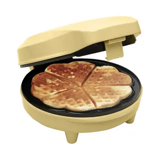 Bestron ASW217V wafelijzer 5 wafel(s) Geel