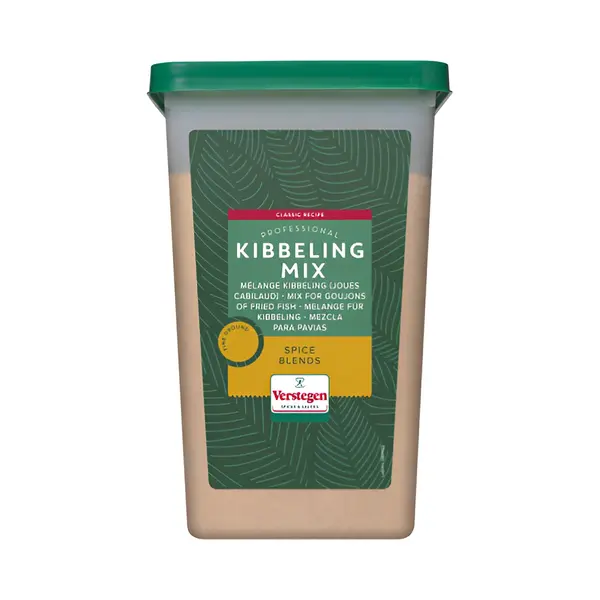 Verstegen Spices & Sauces Verstegen - Kibbeling Mix - Classic Recipe - Pure - Xl Doos - Kruiden & Specerijen - 2000g thumbnail
