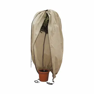 Eurotrail Plantenhoes Tegen Vorst - Beschermhoes Winter Boom/plant - Ø 50cm - Beige - Planthoes