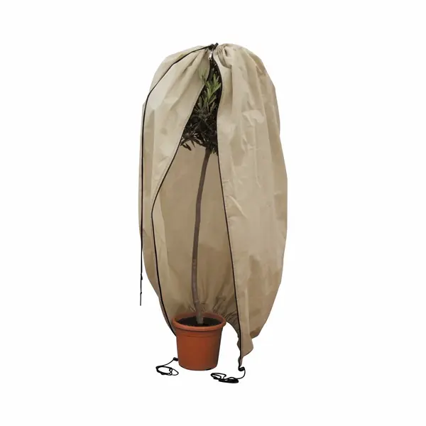 Eurotrail Plantenhoes Tegen Vorst - Beschermhoes Winter Boom/plant - Ø 50cm - Beige - Planthoes thumbnail