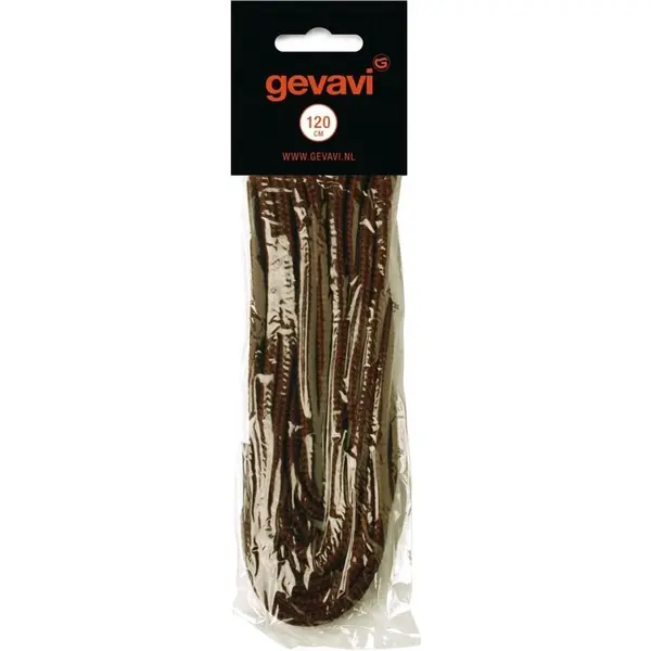 Gevavi Safety - Paar Veters Rond Bruin - Maat 90 Cm thumbnail