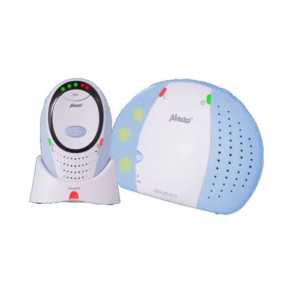 Alecto Dbx-85 Eco babyfoon Dect-babyfoon 1 kanalen Blauw, Wit thumbnail