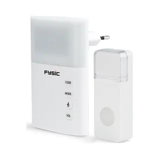 Fysic Fd-110 deurbelset Wit