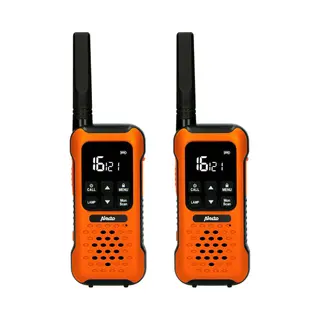 Alecto FR300OE Zwei-Wege-Funkgerät 446 MHz Schwarz, Orange
