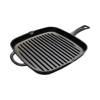 Dr. Grill Grillpfanne Quadratisch 26cm Gusseisen