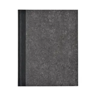Office Register Breedkwarto 192blz Lijn Grijs Gewolkt | 10 Stuks
