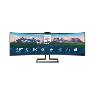 Philips P Line Curved SuperWide-Lcd-Display im Format 32:9 499P9H/00