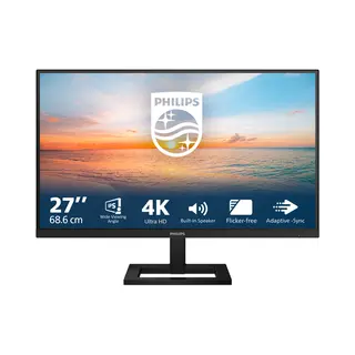 Philips 1000 series 27E1N1800AE/00 Computerbildschirm 68,6 cm (27") 3840 x 2160 Pixel 4K Ultra Hd Led Schwarz