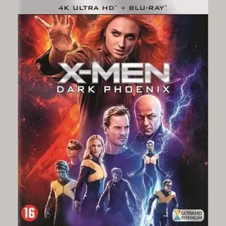 Disney X-Men, Mroczna Phoenix 4K [Blu-Ray] [Region Free] (English Audio. English Subtitles)